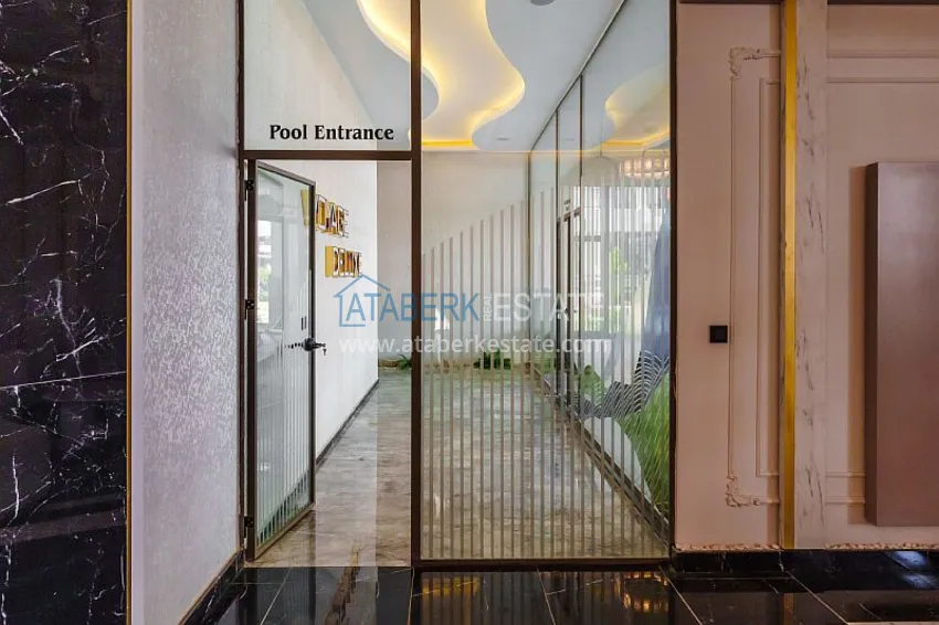 Новостройки Алании! Двухкомнатная квартира в современном жилом комплексе. Район Оба, Алания 37 