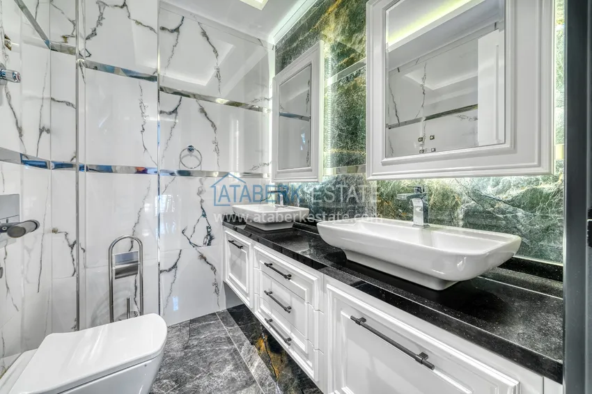 Приобрести Эксклюзивная частная вилла от застройщика в районе Каргыджак, Алания 41 