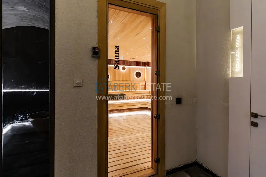 Новостройки Алании! Двухкомнатная квартира в современном жилом комплексе. Район Оба, Алания 40 