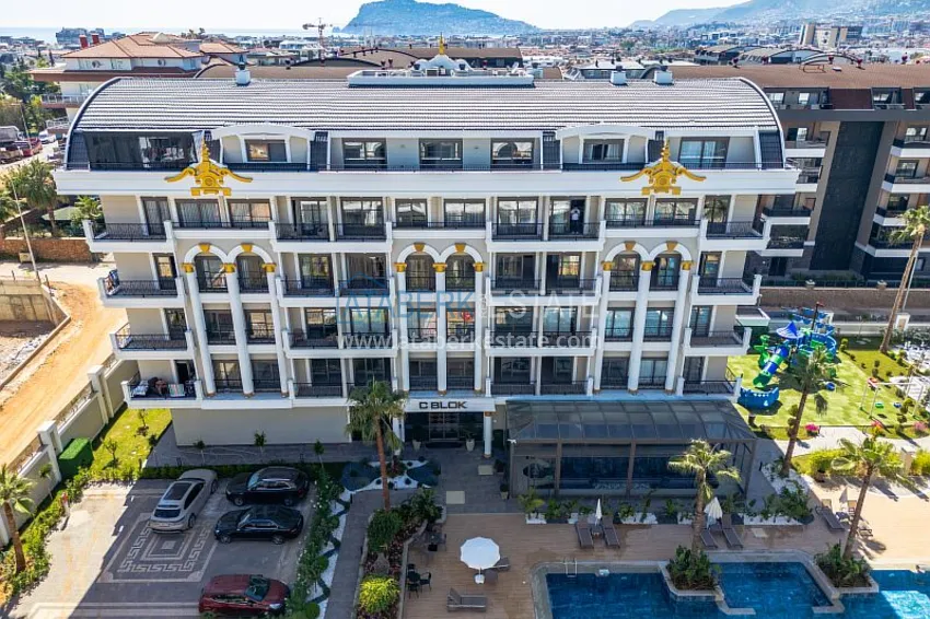 Новостройки Алании! Двухкомнатная квартира в современном жилом комплексе. Район Оба, Алания 5 