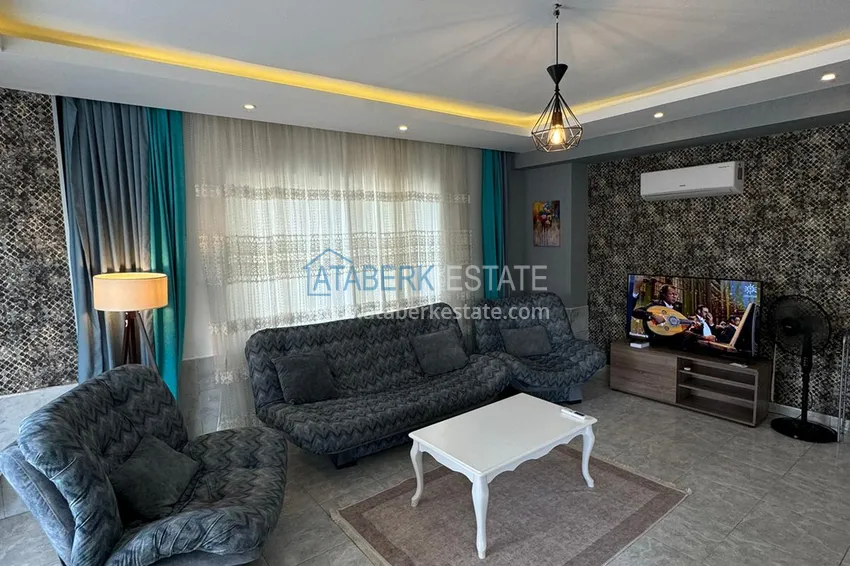 Приобрести Двухуровневая квартира с мебелью в районе Кестель – 100 метров от моря 3 