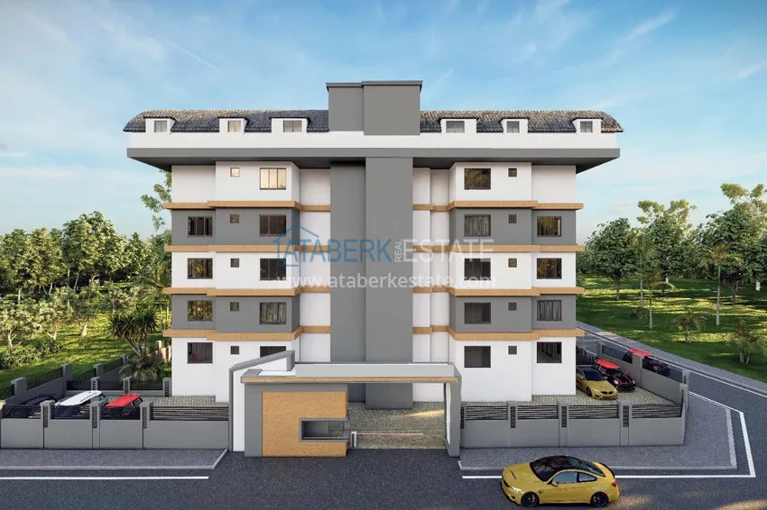 Новый проект жилого комплекса комфорт-класса в Газипаше 3 