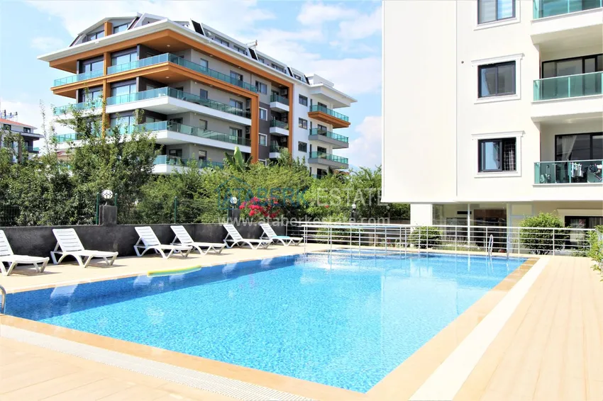 Трехкомнатная квартира с видом на море в Алании, район Кестель - вторая линия от моря 3 