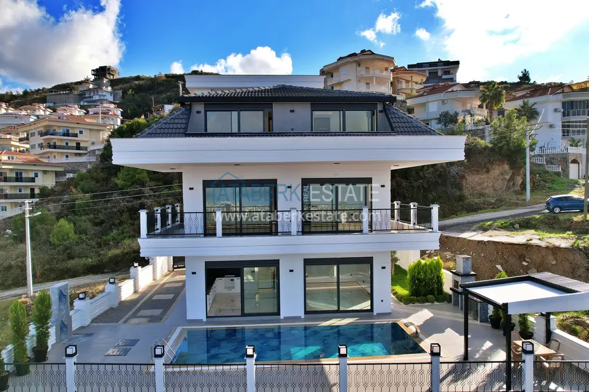 Эксклюзивная частная вилла от застройщика в районе Каргыджак, Алания 3 