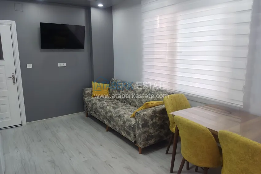 Приобрести Уютная трехкомнатная квартира с новой мебелью в Эрдемли, Верхняя Алата 3 
