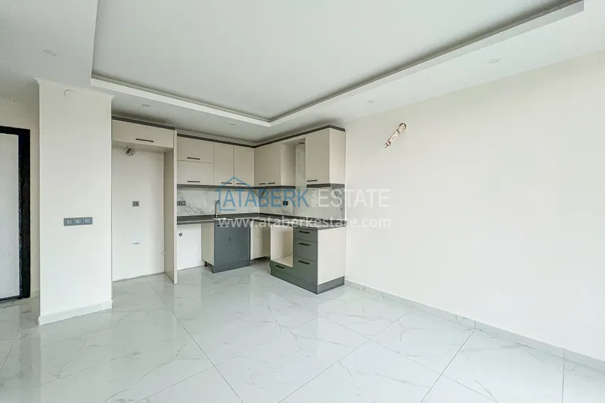 Приобрести Двухкомнатная квартира с чистовой отделкой в комплексе комфорт-класс - район Авсаллар 3