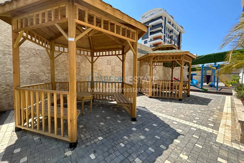 Двухкомнатные квартиры с чистовой отделкой в районе Махмутлар, Алания 5 