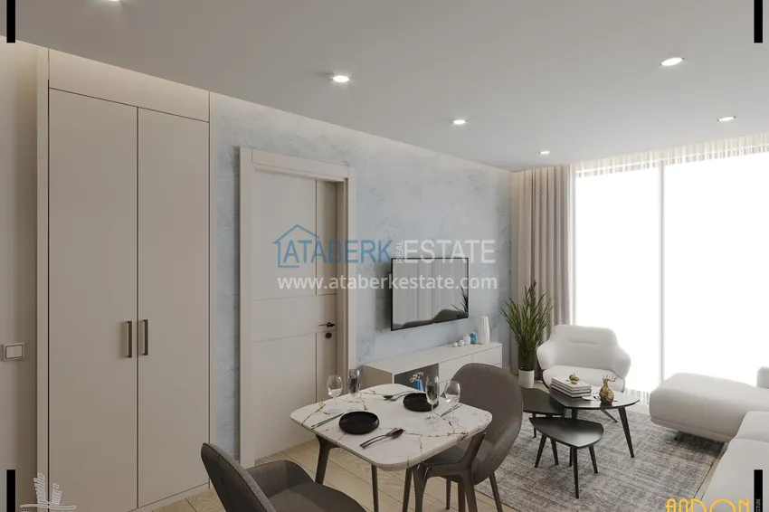 Приобрести Квартиры в перспективном районе Алтынташ, Анталия напрямую от застройщика 3 