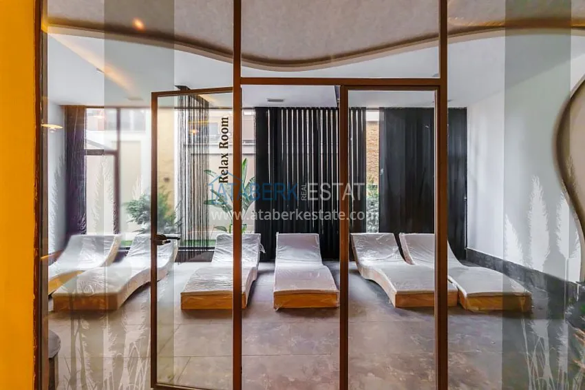 Новостройки Алании! Двухкомнатная квартира в современном жилом комплексе. Район Оба, Алания 47 