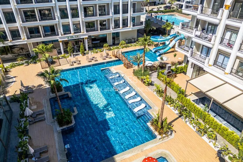 Новостройки Алании! Двухкомнатная квартира в современном жилом комплексе. Район Оба, Алания 6 