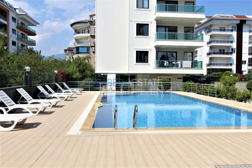 Трехкомнатная квартира с видом на море в Алании, район Кестель - вторая линия от моря 4 