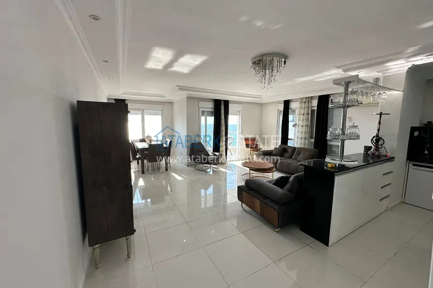 Приобрести Пентхаус с прямым видом на море в Алании, район Кестель – первая береговая линия 4