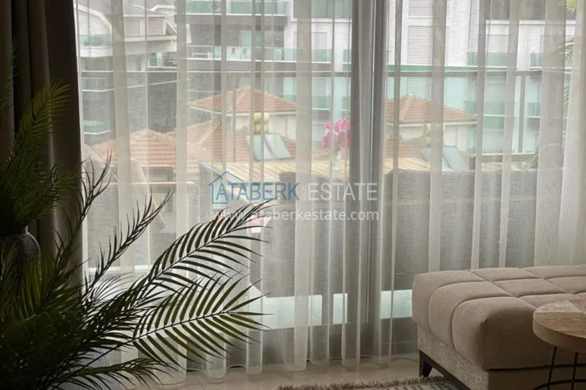 Приобрести Двухкомнатная квартира с мебелью и видом на море. Район Каргыджак, Алания 4 