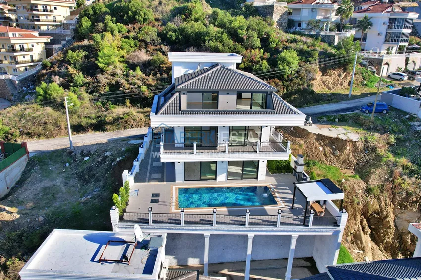 Эксклюзивная частная вилла от застройщика в районе Каргыджак, Алания 4 