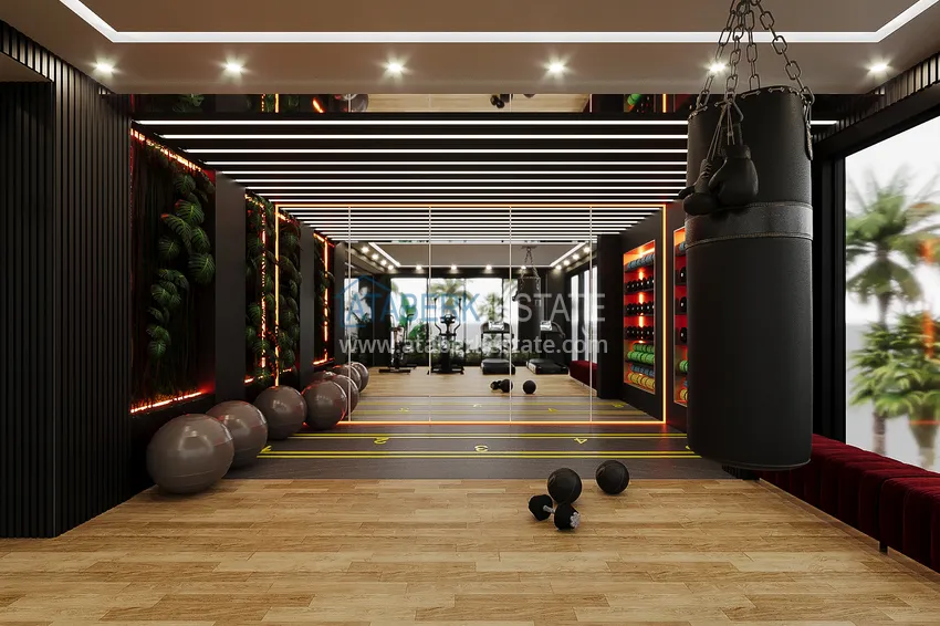 Новый проект жилого комплекса с концепцией отеля в престижном районе Оба, Аланья 26 