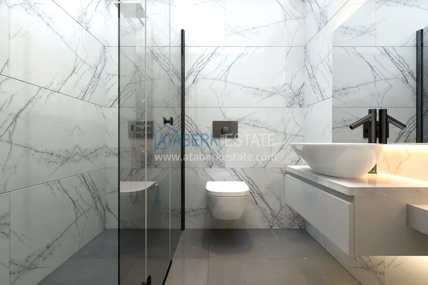 Приобрести Недвижимость на этапе проекта - современный жилой комплекс в Мерсине, Томюк 4 