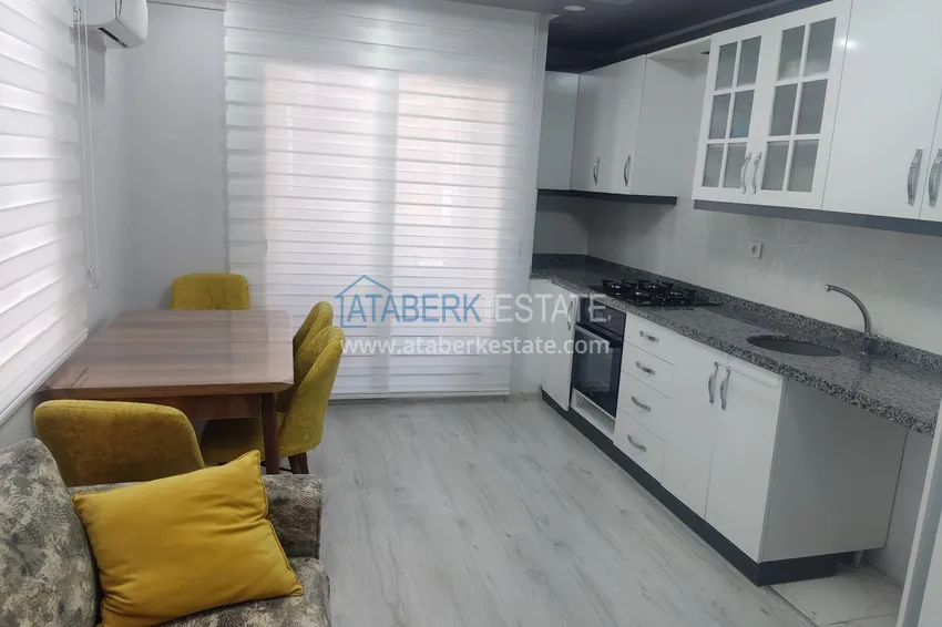 Приобрести Уютная трехкомнатная квартира с новой мебелью в Эрдемли, Верхняя Алата 4 