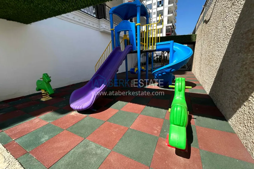 Двухкомнатные квартиры с чистовой отделкой в районе Махмутлар, Алания 8 