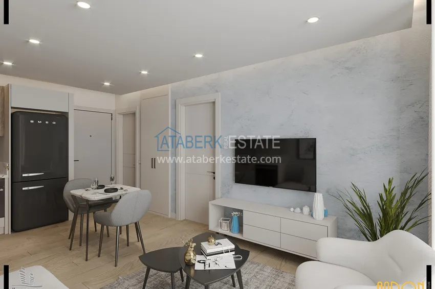 Приобрести Квартиры в перспективном районе Алтынташ, Анталия напрямую от застройщика 4 