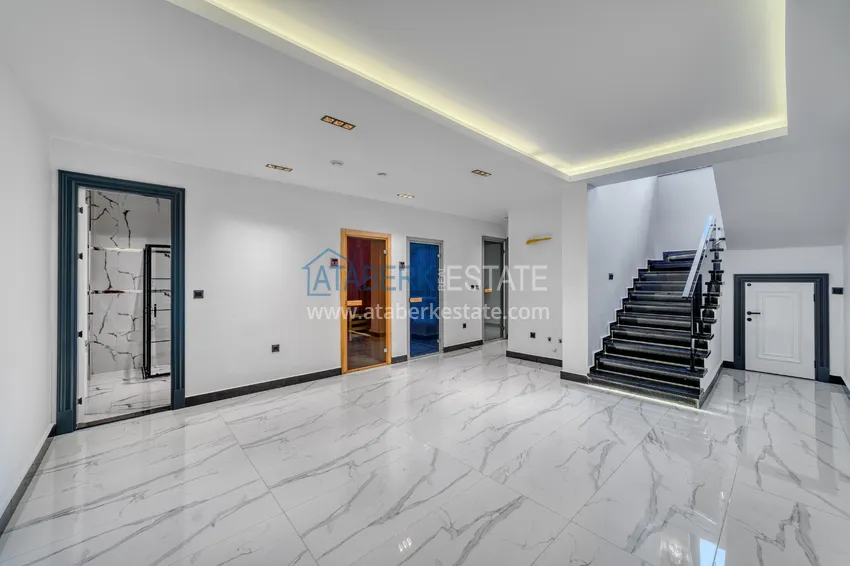 Приобрести Эксклюзивная частная вилла от застройщика в районе Каргыджак, Алания 61 