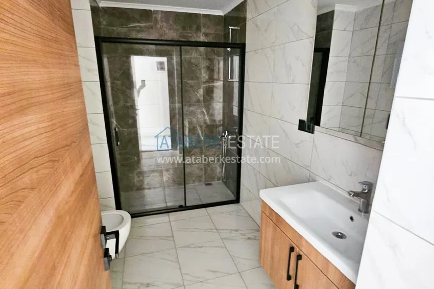 Приобрести Трёхкомнатная квартира с видом на море и горы – Алания, район Махмутлар 5