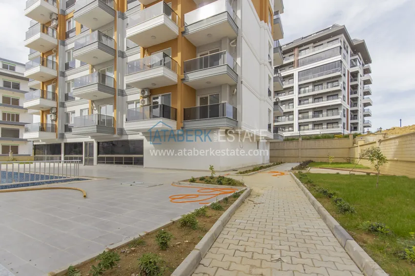 Двухкомнатная квартира с чистовой отделкой - Алания, район Авсаллар 5 