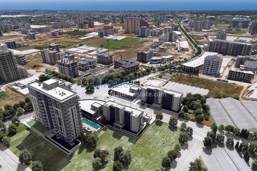 Многоквартирный строящийся комплекс премиум-класс в Анталии, район Алтынташ 5 