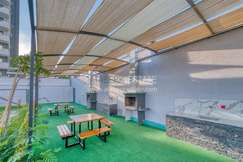 Трехкомнатная квартира в комплексе сегмента комфорт - Махмутлар, Алания 6