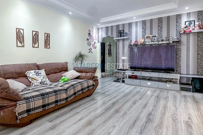 Приобрести Пентхаус-дуплекс в центре Алании – мебель, вид на море и горы, в 450 метрах от пляжа 6 