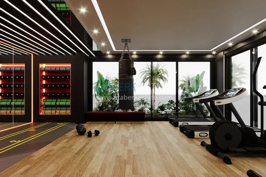 Новый проект жилого комплекса с концепцией отеля в престижном районе Оба, Аланья 28 