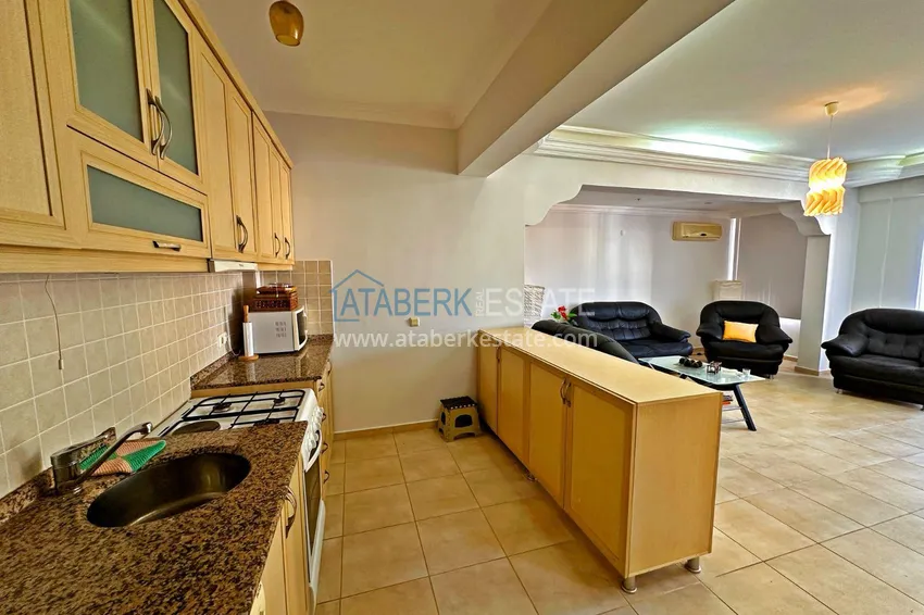 Приобрести Пентхаус-дуплекс 4+1 с мебелью и видом на горы – Алания, район Махмутлар 6 