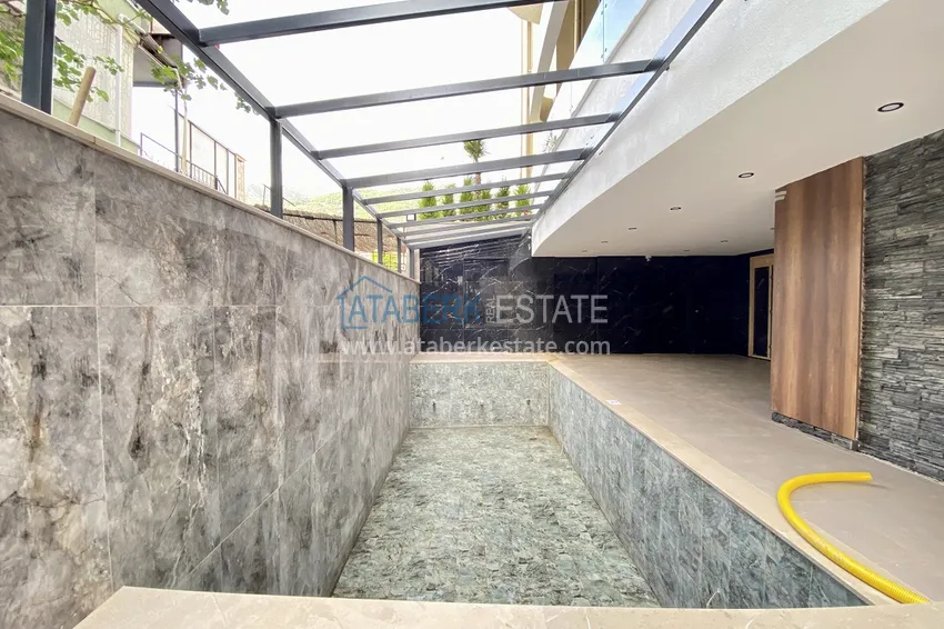 Двухкомнатная квартира в современном комплексе – центр Алании 6 