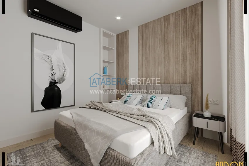 Приобрести Квартиры в перспективном районе Алтынташ, Анталия напрямую от застройщика 6 