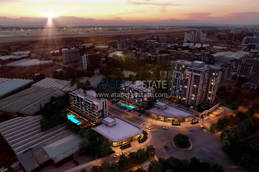 Многоквартирный строящийся комплекс премиум-класс в Анталии, район Алтынташ 6 