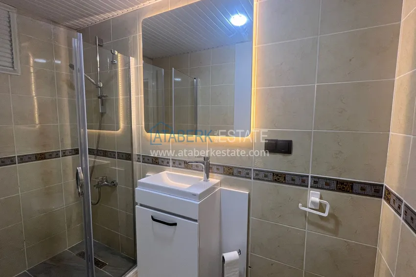 Приобрести Трёхкомнатная квартира с видом на море, подходит под ВНЖ - район Джикджилли, Алания 7