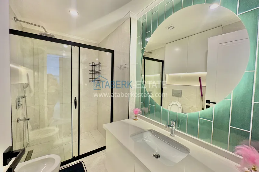 Приобрести Двухкомнатная квартира в современном комплексе – центр Алании 7 