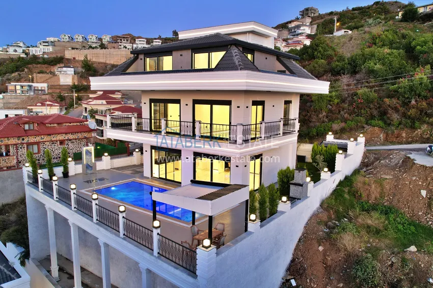 Эксклюзивная частная вилла от застройщика в районе Каргыджак, Алания 7 