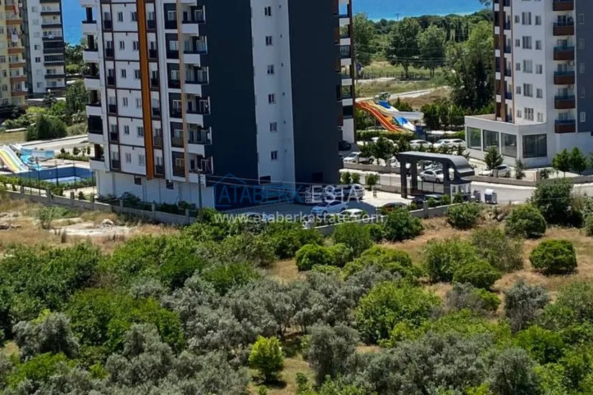 Приобрести Двухкомнатная квартира 75 м2 с видом на море в Мерсине, Арпачбахшиш 7 