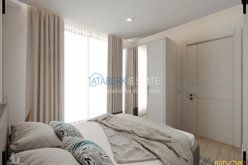 Приобрести Квартиры в перспективном районе Алтынташ, Анталия напрямую от застройщика 7 