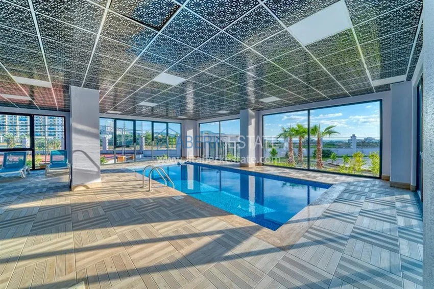 Трехкомнатная квартира в комплексе сегмента комфорт - Махмутлар, Алания 8