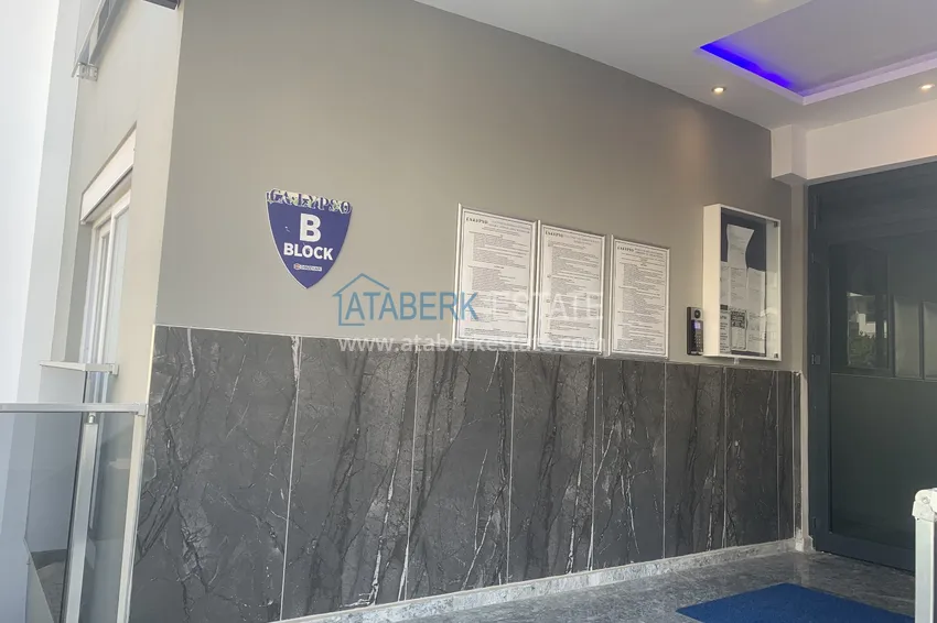 Пентхаус-дуплекс  в Алании, район Кестеле - для долгосрочной аренды с мебелью В22 16 