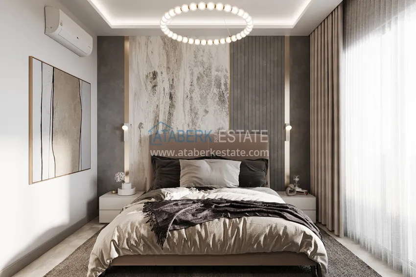 Приобрести Новый проект жилого комплекса с концепцией отеля в престижном районе Оба, Аланья 22 