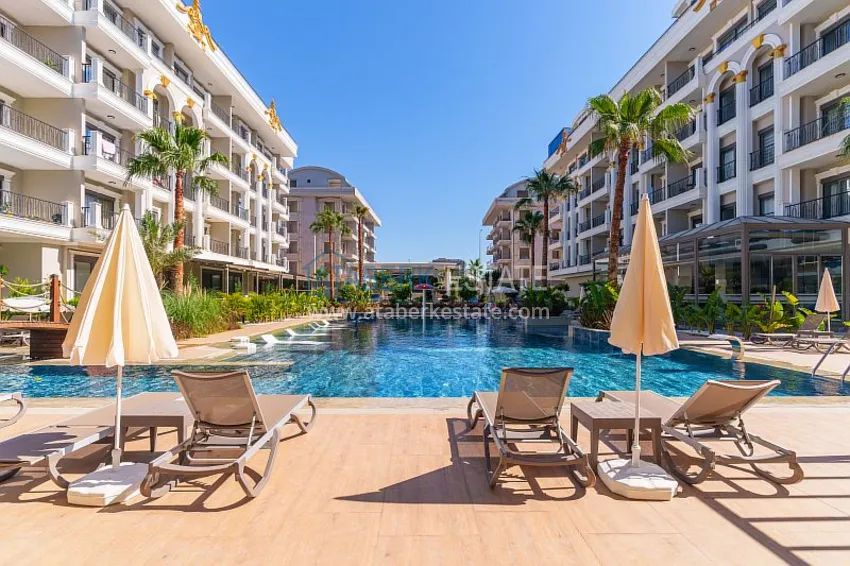 Новостройки Алании! Двухкомнатная квартира в современном жилом комплексе. Район Оба, Алания 10 