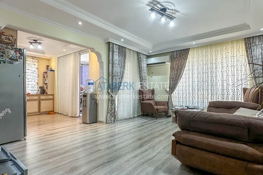 Приобрести Пентхаус-дуплекс в центре Алании – мебель, вид на море и горы, в 450 метрах от пляжа 8 