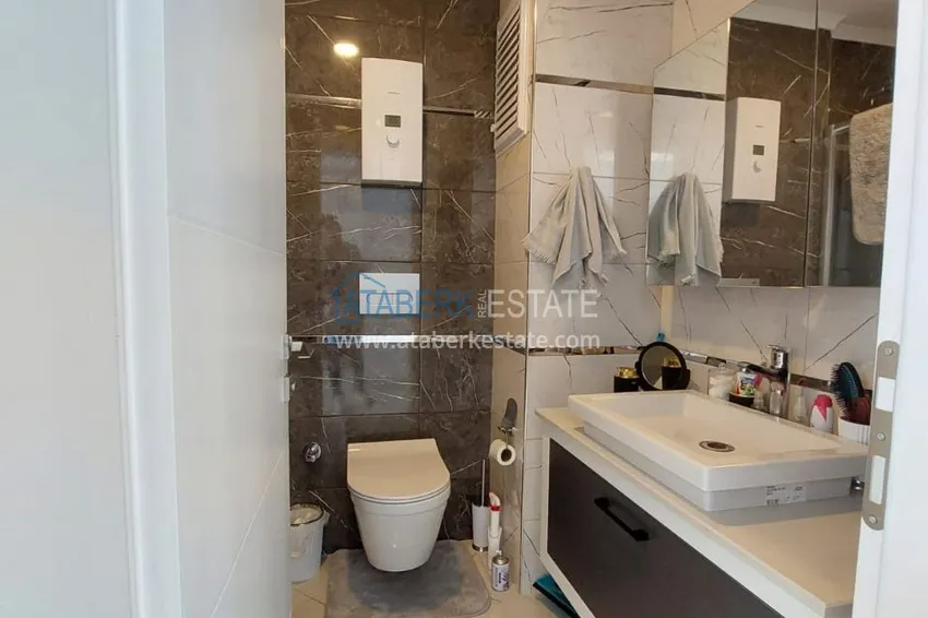 Приобрести Квартира 1+1 меблированная в новом комплексе. Район Авсаллар, Алания 8 