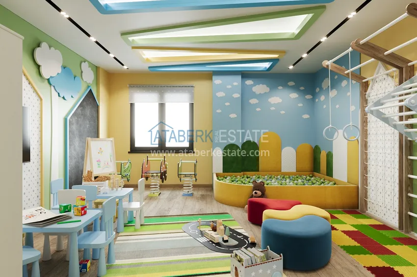 Новый проект жилого комплекса с концепцией отеля в престижном районе Оба, Аланья 30 