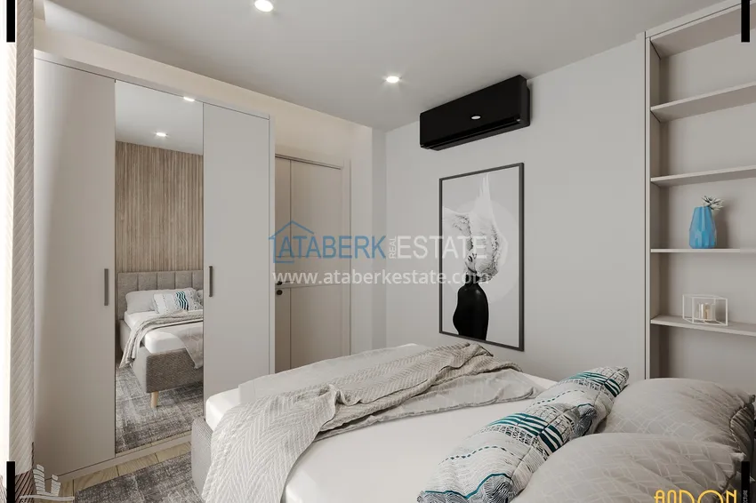 Приобрести Квартиры в перспективном районе Алтынташ, Анталия напрямую от застройщика 8 