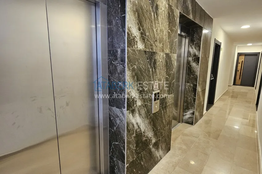 Трёхкомнатная квартира с видом на море и горы – Алания, район Махмутлар 8