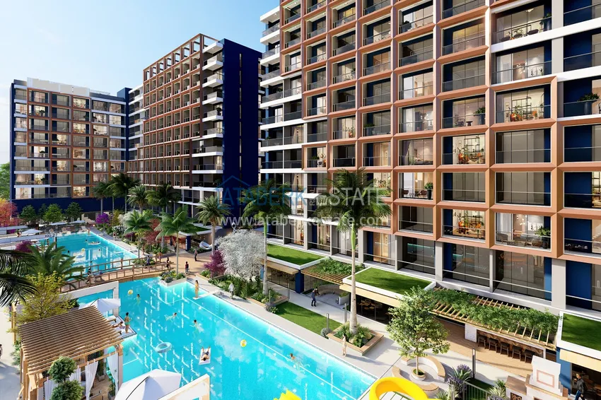 Недвижимость на этапе проекта - современный жилой комплекс в Мерсине, Томюк 10 