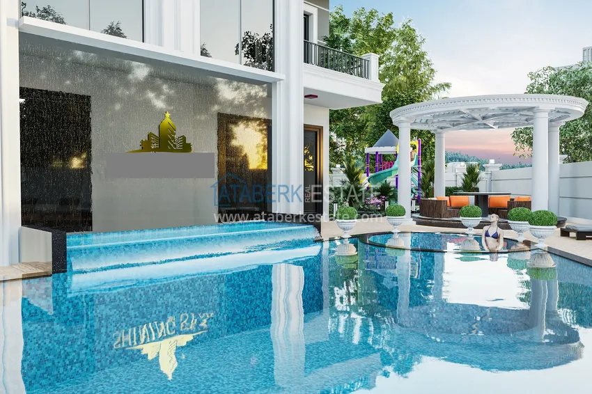 Новый проект жилого комплекса с концепцией отеля в престижном районе Оба, Аланья 11 